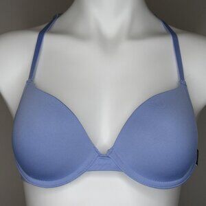 Vince Camuto Lilac Purple Racer Back Demi Bra 34B